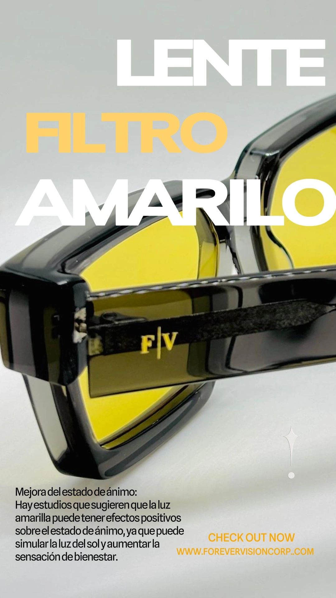 Lentes filtro amarillo new arrivals